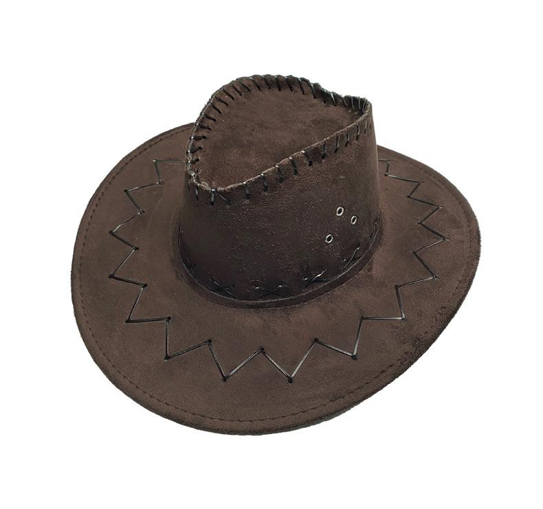 

Шляпа Унисекс Шляпа от солнца с широкими полями Шляпа западного ковбоя Пара Джазовая шляпа-цилиндр One Size