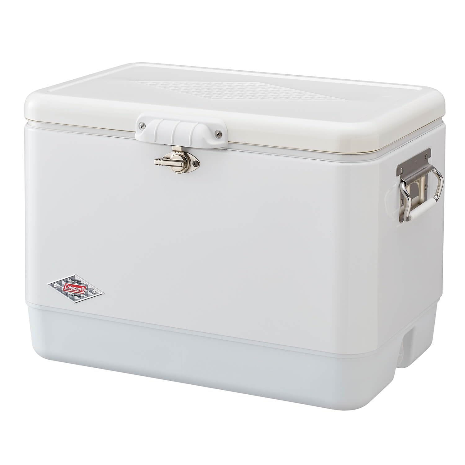 

54QT 70TH Limited Steel Cooler Belt® (White)
