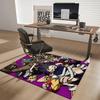 1pc My Hero Academia Theme Chair Mat - Anime Cartoon Design Office Rug, Anti-Slip Carpet for Desk, Suitable for Home Decor, Living Room, Bedroom, Game