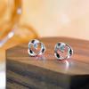 Fashionable Möbius Ring Earrings For Women Lamp Luxury Simple And High-End New Style Earrings Premium Durable Quality