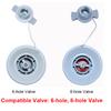 ZK30 Air Pressure Gauge for Inflatable Kayak Boat Surfboard Pump Safety Barometer