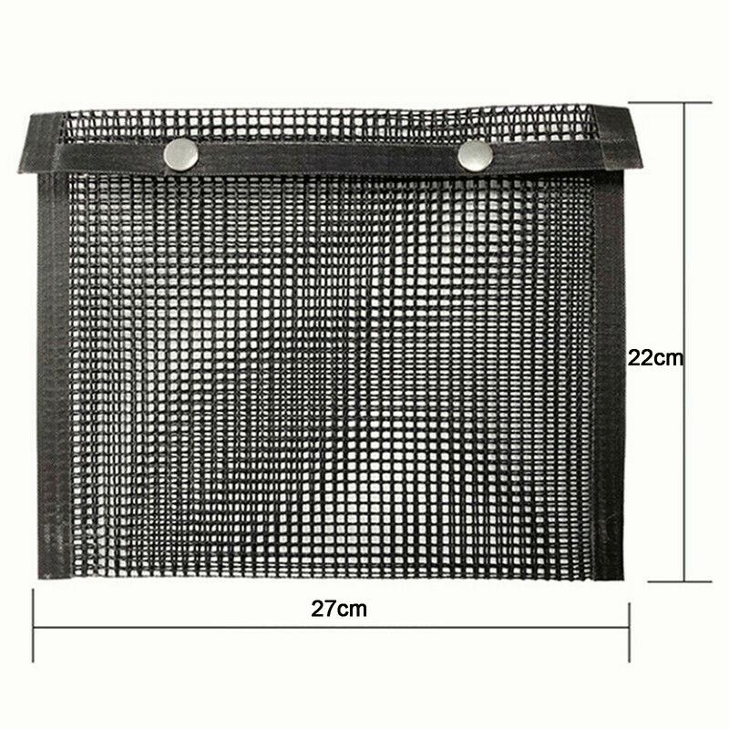 Återanvändbar Non-stick BBQ Grillnätpåse Grillisoleringsmatta Utomhuspicknickverktyg