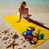 M Bean Beach Towel Microfiber Beach Towel Super Soft & Absorbent for Bath, Beach, Travel  Bath Time Accessory, Fan gifts