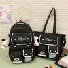 School bag high value high school student Korean ins sweet sister two-piece back
