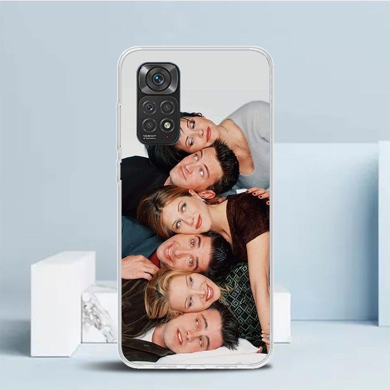 Friends Tv Show Funny Family Phone Case For Xiaomi Redmi Note 15 14 14S 13 12S 12 Pro Plus 11S 11 11T 11E 10S 10 + Soft TPU Back