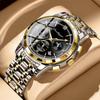 POEDAGAR National Top Swiss Brand Men's Sports Watch Waterproof Multifunctional Quartz Wristwatch