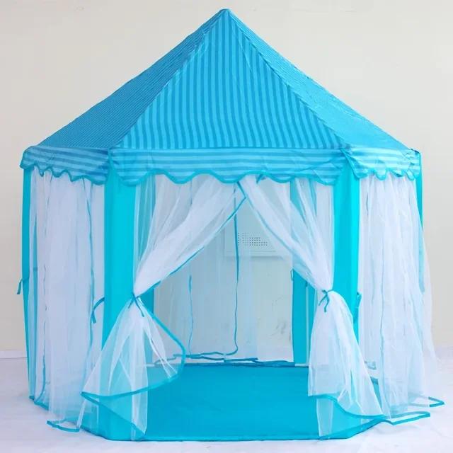 Portable Children's Tent for Kids Tent Toys Girls Princess Castle Tipi Infantil Children's House Vigvam Teepee Baby Tent Gifts