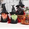 Halloween Gnome Doll Gifts Tabletop Decor Children Lovely Plush Toy Gift Party Props Faceless Dolls Gray Beard