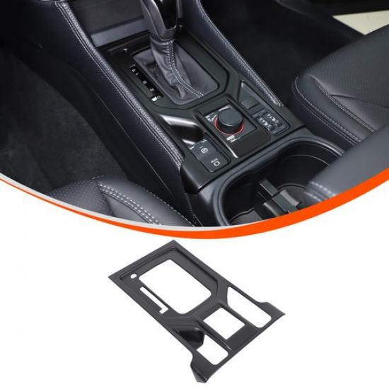 Matte Black Center Console Gear Shift Panel Cover For Subaru Forester SK -24
