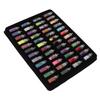 48 bouteilles de poudre de paillettes Flash, outil de fabrication de moules époxy pour décoration de bijoux à faire soi-même
