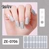 Nail Polish Strip Glitter Strips with File Easy Apply Remove Self Adhesive Women DIY Full Sticker Home Manicure Art Decoration Wrap Peel Stick Nails