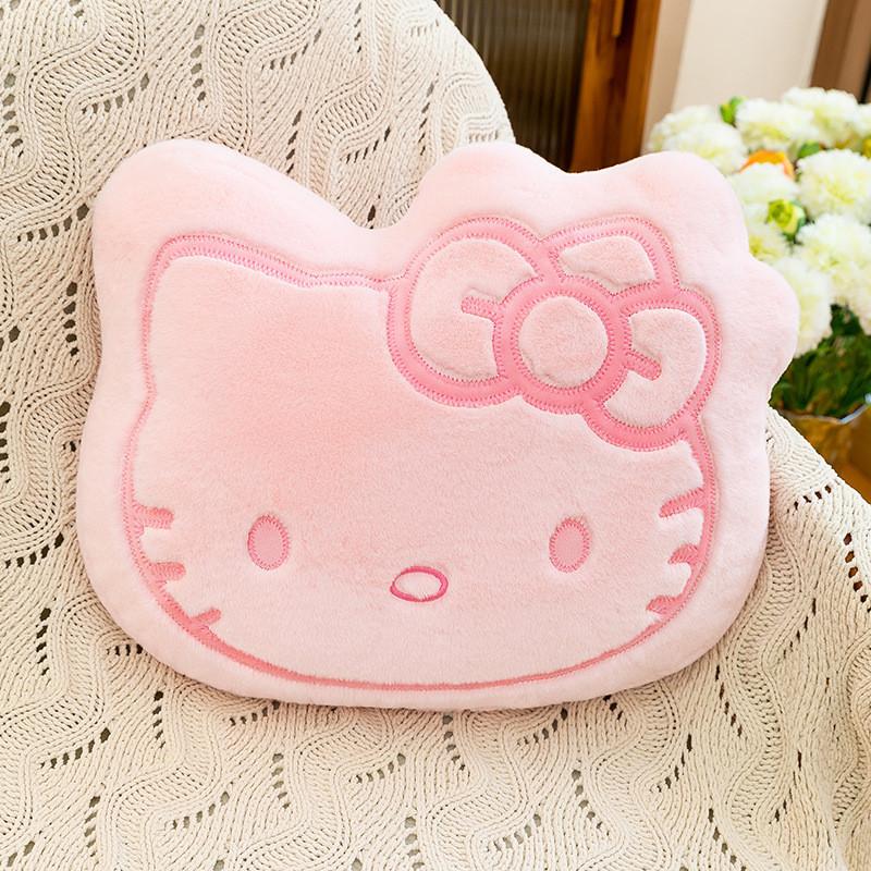 Hello Kitty Cartoon Plush Pillow With Soft Pp Cotton For Kids And Teens Comfort