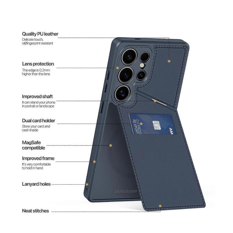 For Ultra S25 Phone Protective Case With Magnetic Holder And Slot Card