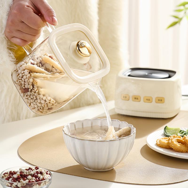 Wow Multifunctional Mini Glass Teapot: Automatic & Convenient for Home and Office