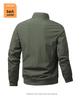 Custom Men's Stand Collar Nylon Jacket - Casual, Comfortable, Loose Fit for Spring and Autumn