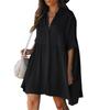 Damen Lose Strand Cover Up Robe Urlaub Sonne Shirt Cover Up