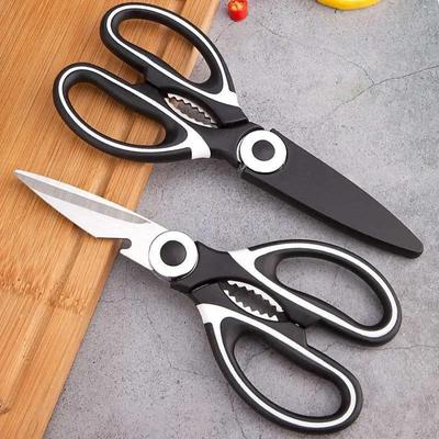 Tesouras de Cozinha Pesadas Multifuncionais Seguras para Lava-louças Carne Aves e Uso Geral Aço Inoxidável Utilitárias