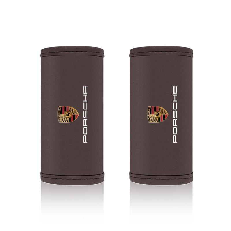 Car Leather Roof Handle Anti-Scratch Protector Mat Accessories For Porsche 911 Cayenne Panamera Macan Boxster Carrera-GT 928 944 918