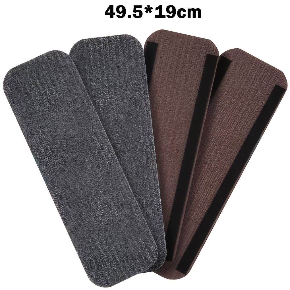 

4 PCS RV Step Covers Camper Step Covers RV Stair Covers Replacement for Travel Trailers Motorhome Preventing Noise and Slippage