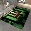 show T-The Walking Dead Floor Mat Soft Flannel Entrance Door Mat Non Slip Absorbent Bathroom Bedroom Floor Rug