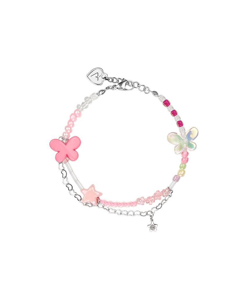 Vvv Spring Bead Chain Bracelet