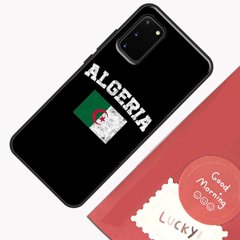 Flag Of Algeria Phone Case For Samsung Galaxy S26 S25 S24 S20 S21 S22 S23 Ultra S10 Plus S25 FE Cover Shell
