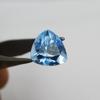 Blue Sapphire Loose Gemstone Natural Sapphire 5.3 Ct Blue Trillion Cut CERTIFIED P-1175-S