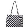 Spring Large Capacity Crossbody Bag New Style Checkerboard Tote Bag Women's Handbag One Shoulder Crossbody Bag
