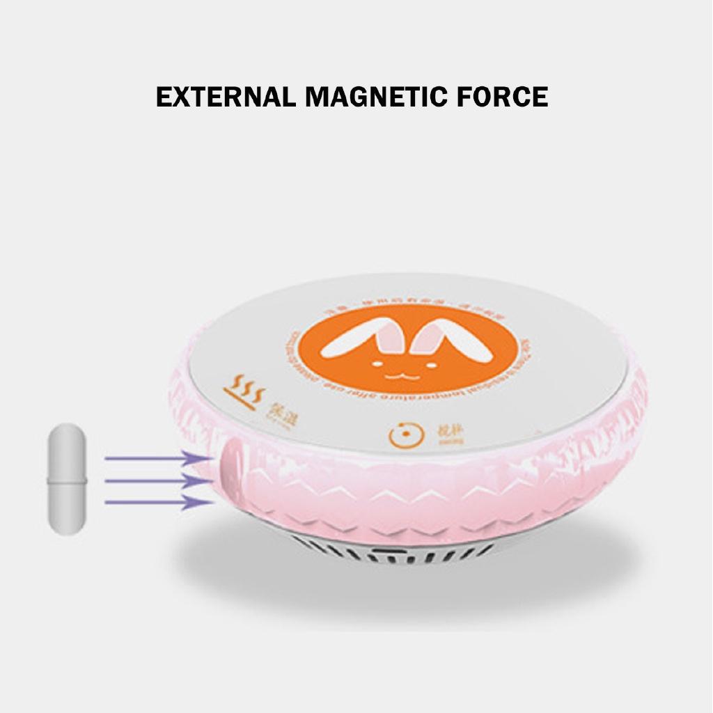 Magnetrührer Heizmatte Tassenunterlage Heiztasse Elektrische Matte Kaffeetablett Teetassenwärmer Tassenbereiter 3 in 1