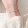 Bracciale Argento Lucido Stile Ins Coreano Semplice alla Moda Bracciale Gipsofila Stella Per Donna Ragazza Regali di Gioielli per Anniversario