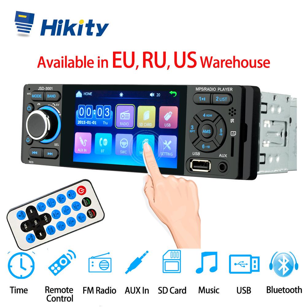 Buy Hikity 1 Din Touch Screen Car MP5 Video Player 4 Inch Car Radio