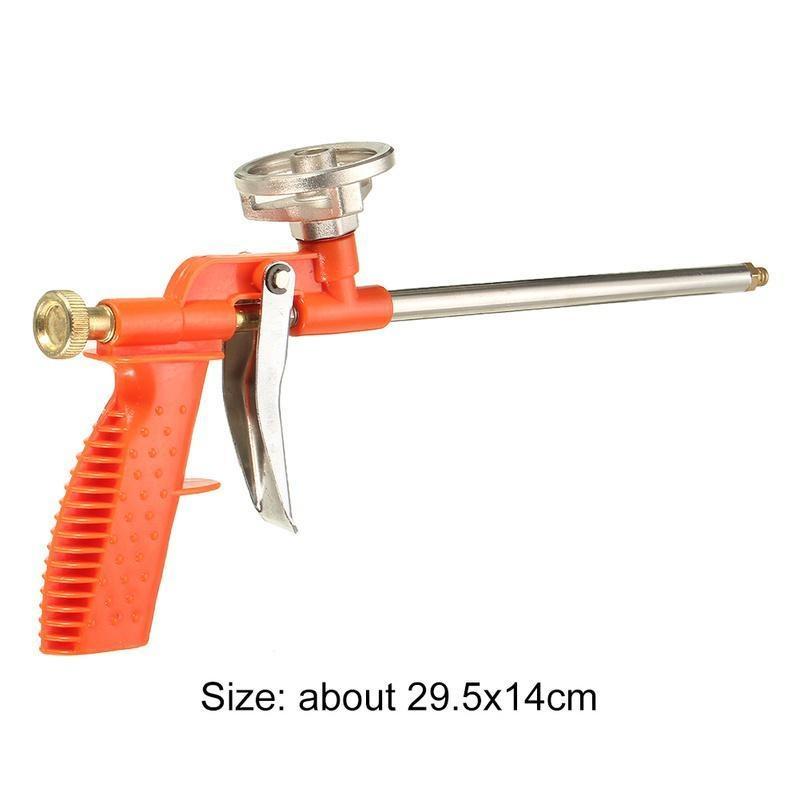 Stainless Steel Spraying Foam Gun Door and Window Sealing Foam Gun High-pressure Automobile Sealant Tool