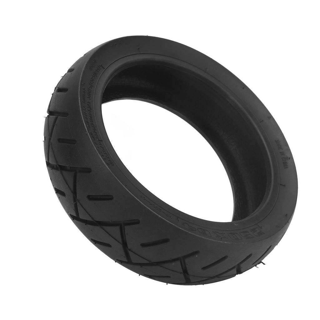250x64 Electric Scooter Tire Anti Slip Shock Absorbing Rubber Honeycomb Scooter Vacuum Tire for