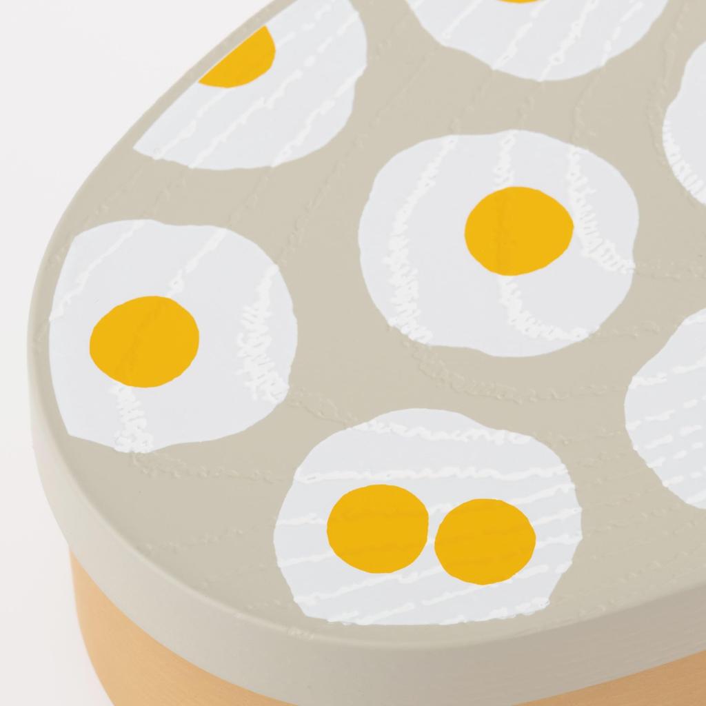 Maebata Kamawanu Oval Lunch Grilled 53092 Box, Medamayaki, 475ml,