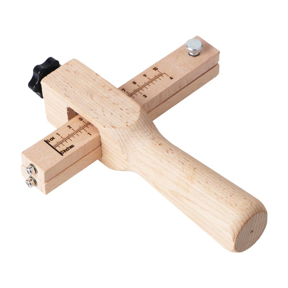 Leather Tools Leather Craft Strip Belt Maker With 5 Sharp Blades and Allen Wrench Leather Strap Cutter Length Unit CM/IN Hand Cutting Tool