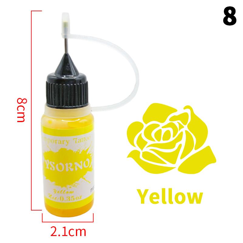 Multi-Colors Tattoo Ink Body Art Pigment Professional Beauty Paints Makeup Tattoo Supplies Semi-Permanent Liquid Tattoo Paste