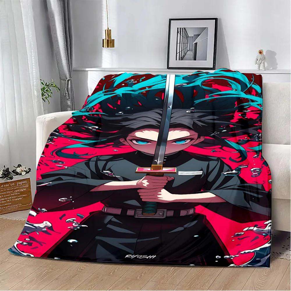 Printed Blanket, Picnic Blankets, Muichiro Tokito Warm Blanket, Soft and Comfortable Blanket, Birthday Gift for Home Travel