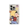Clear Square Back Tube Case Protection For iPhone 15 Plus 11 16 ProMax 14 Pro Max 13 12 Anti-Oxygen,School-going Shin Pattern Casing