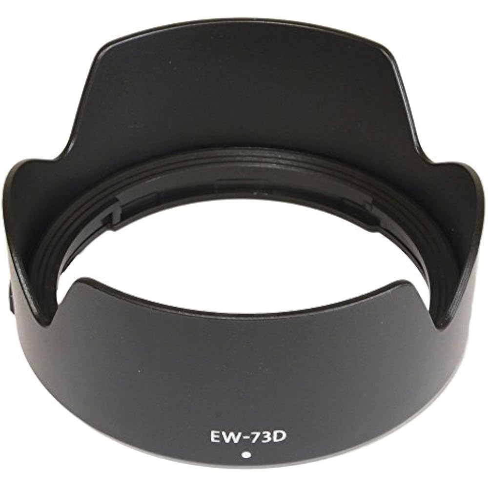 מגן שמש לעדשה F-Foto EW-73D (עדת מטרה: Canon RF 24-105mm F4-7.1 IS STM, אותו 28-70mm F2.8 IS STM l...