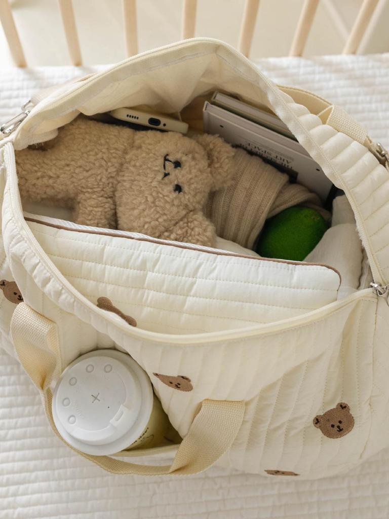 Cross-Border Large Capacity Stroller Bag: Anti-Wear, Breathable, Portable Travel Bag for Moms