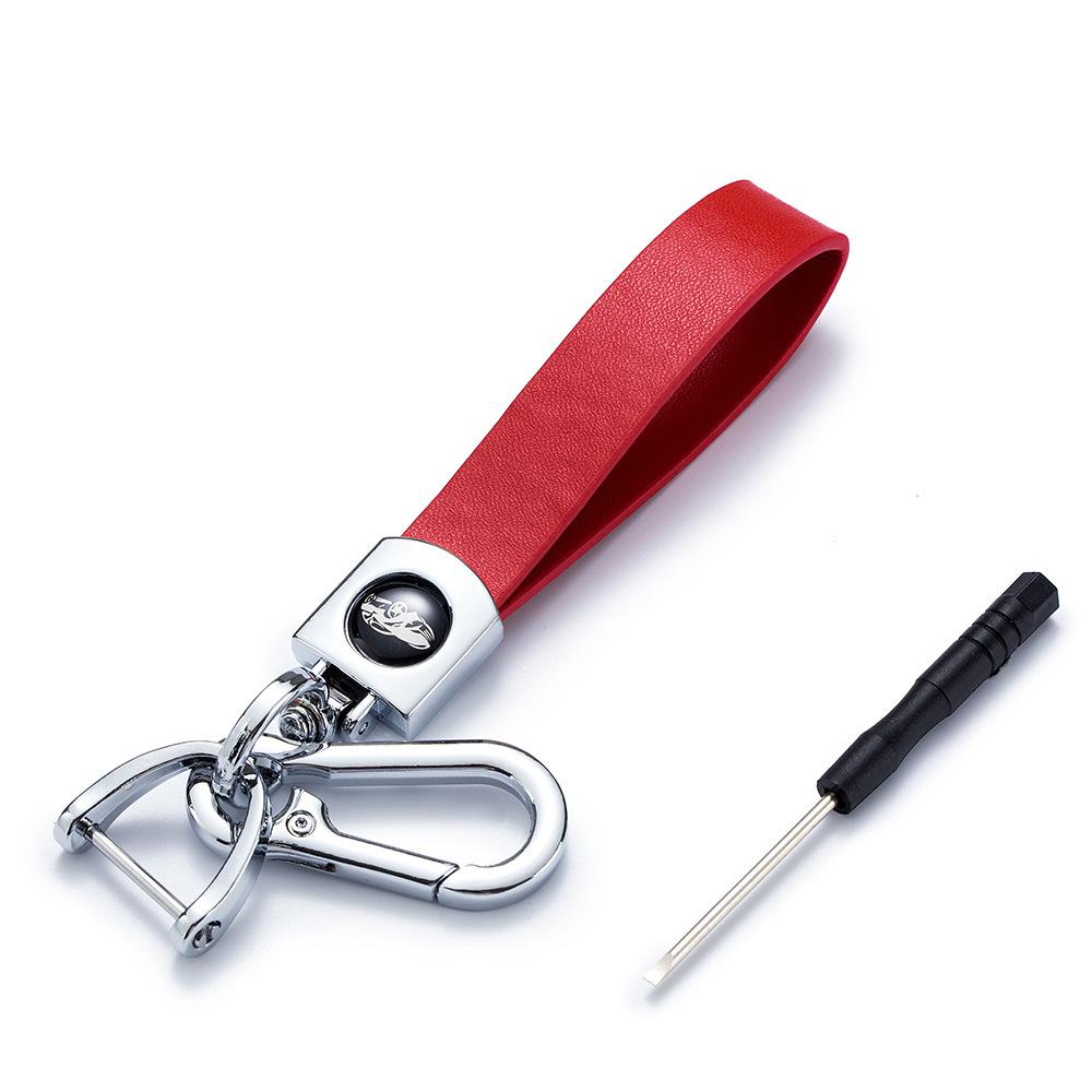 Hot-selling car logo car keychain, lanyard logo is suitable for Volkswagen Toyota Benz keychain