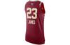 Jordan Basketball Jersey LEBRON James Size 23 2024 All Star Player Edition Men's Dark Red FQ7755-603