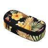 Pen Case 300D Polyester Large Storage Space Smooth Zipper with Mesh Storage Layer Removable Divider and Pen Holders for Students
