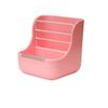Cage Accessories 2 in 1 Hay Feeder Indoor Use Fixed Grass Rack Rabbit Hay Rack Chew-Proof Anti-Tip Small Animal Feeder Rabbits