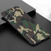 Camouflage Camo Army Black Silicone Phone Case For Samsung Galaxy S23 S21 S20 FE S24 S22 Ultra S10E S10 S9 S8 Plus