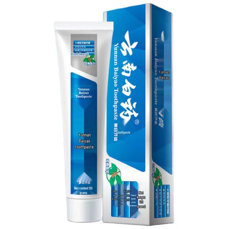

Yunnan Baiyao Wintergreen Toothpaste 135g