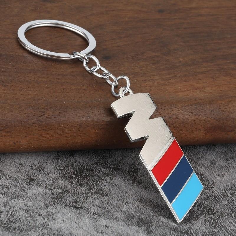 Car Badge Keychain Zinc Auto Key Ring Accessories Keyring For BMW M Emblem 1 3 4 5 6 7 Series X1 X3 X5 X6 X7 G20 F20 F39 F48 E46 gjvc84