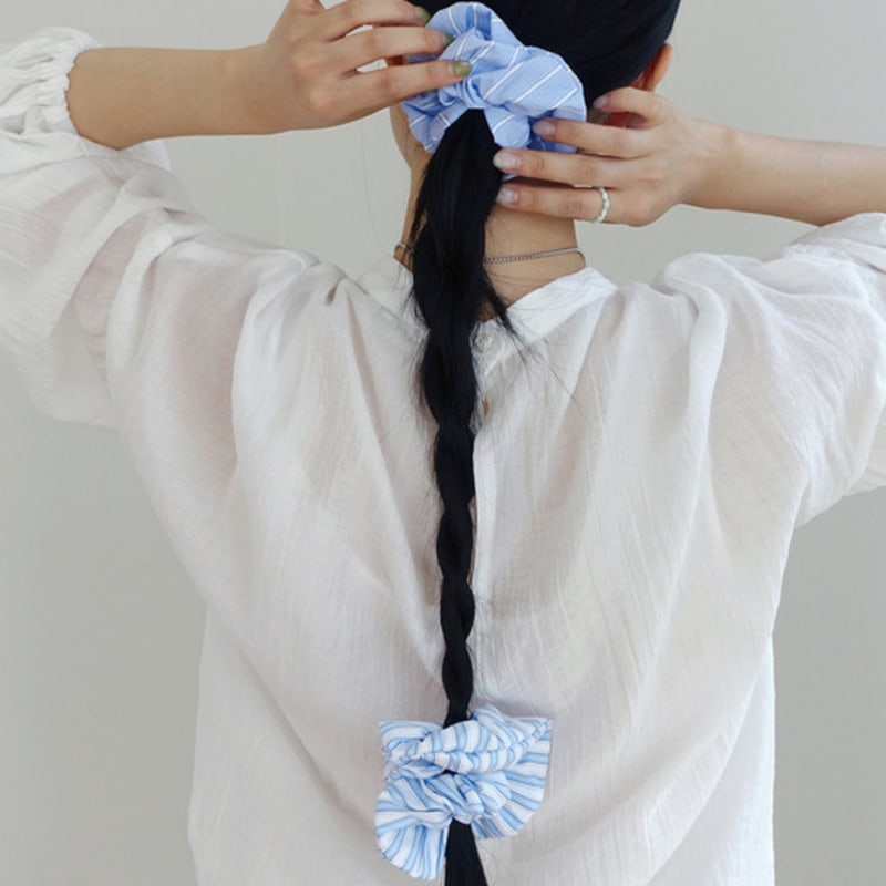 

PONY PRESS CLUB Sky Fold Scrunch (2 цвета) Blue