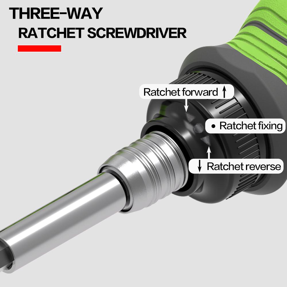 1 Satz 11-in-1 Ratschenschraubendreher-Set, Präzisions-Mehrbit-Ratschenschraubendreher, Schlitz/Phillips/Pozi/Torx Heimwerkerwerkzeuge