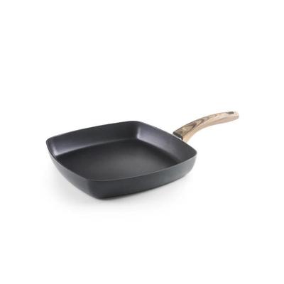 Grillpfanne - IBILI - Bux - 26 cm - Aluminium - Xylan Antihaftbeschichtung - Induktionsgeeignet
